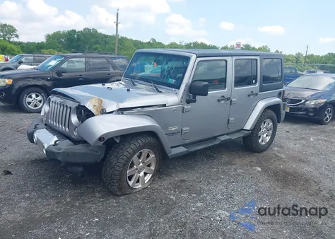 2014 Jeep Wrangler Unlimited Sahara из США, поврежденный, VIN 1C4BJWEG0EL129229
